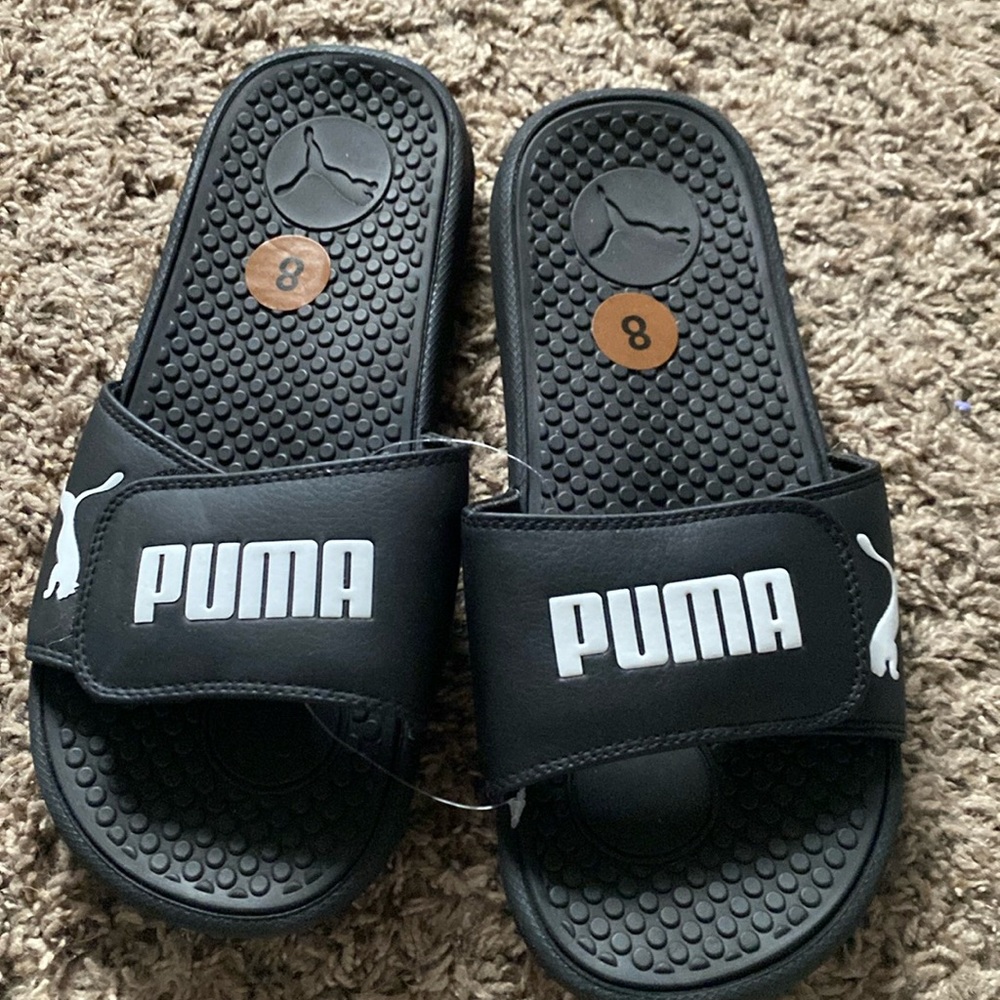Puma slippers size 8 - Picture 1 of 1